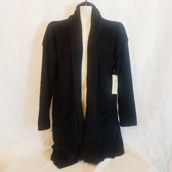 SWEATER SALE 3/$30 RD Style Black Cardigan W/Pockets Sz XS - Picture 2 of 6